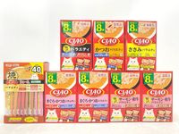 【訳あり】8個セット！いなば CIAO 焼かつおディナー 成猫 ◆賞味期限 2028年1月
