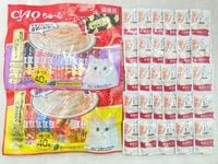 【訳あり】31個セット！モンプチ プチリュクス いなば CIAOちゅ～る 成猫 ◆賞味期限 2027年2月