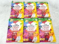 【訳あり】6個セット！モンプチ クリスピーキッス バラエティパック 144g 成猫 ◆賞味期限 2027年1月