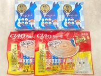 【訳あり】5個セット！ペットライン 懐石 5つのごほうび いなば CIAOちゅ～る 成猫 ◆賞味期限 2026年11月
