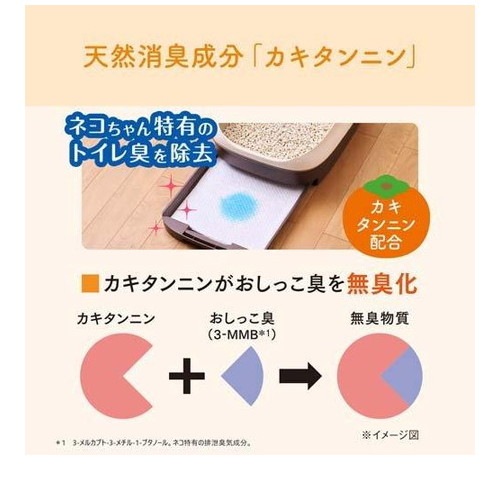 ★6個まとめ売り★キミおもい パワフル消臭・抗菌 システムトイレ用シート 複数ネコ用 8枚