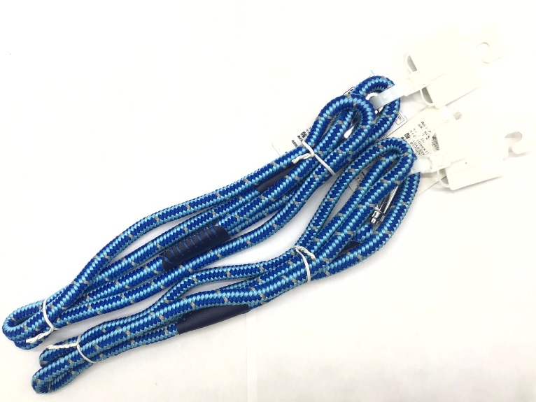 【訳あり】2個セット！ペティオ NEW ソフトショックリード 10mm ブルー 小型犬用 成犬