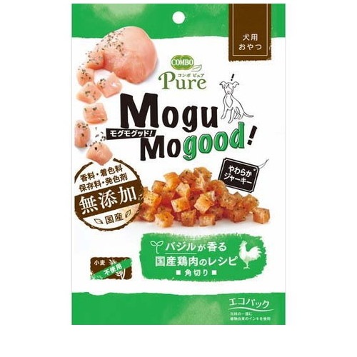 コンボ ピュア ドッグ モグモグッド！バジルが香る国産鶏肉のレシピ 角切り(50g) ◆賞味期限 2026年2月