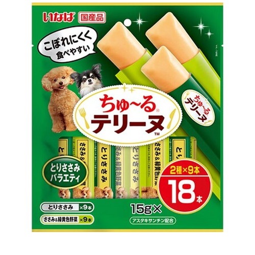 いなば ちゅ～るテリーヌ とりささみバラエティ 270g(15gx18本入) ◆賞味期限 2027年12月