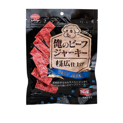 ビタワン君の俺のビーフジャーキー 幅広仕上げ 100g ◆賞味期限 2026年3月