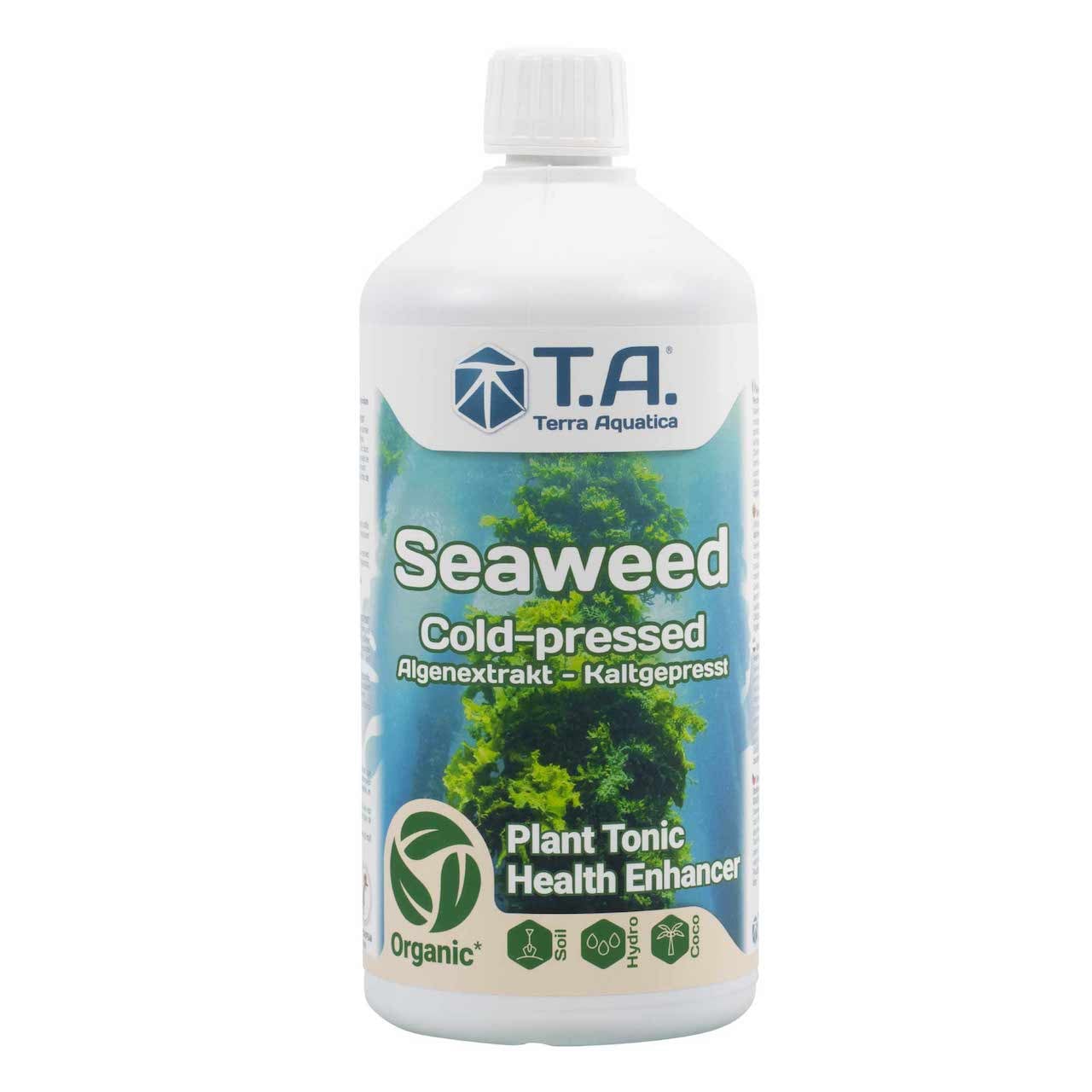 T.A. Seaweed Cold-Pressed シーウィード（海藻エキス 開花活性剤）100% Organic