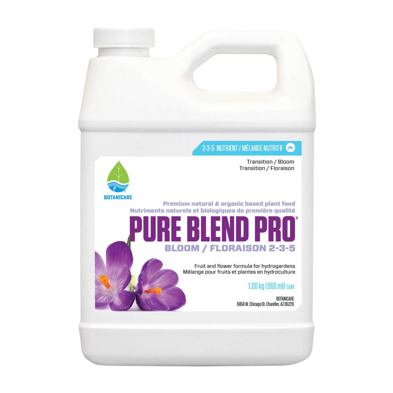 Botanicare 水耕・土耕栽培液肥 Pure Blend Pro Bloom