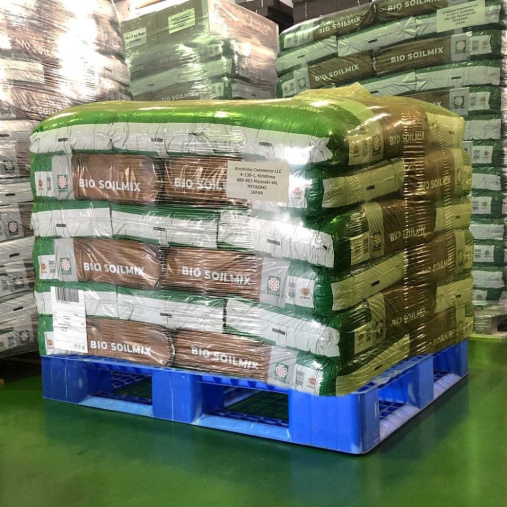 Bionova Bio Soilmix ビーガン・ライトミックス 培養土 50L 半パレットセット