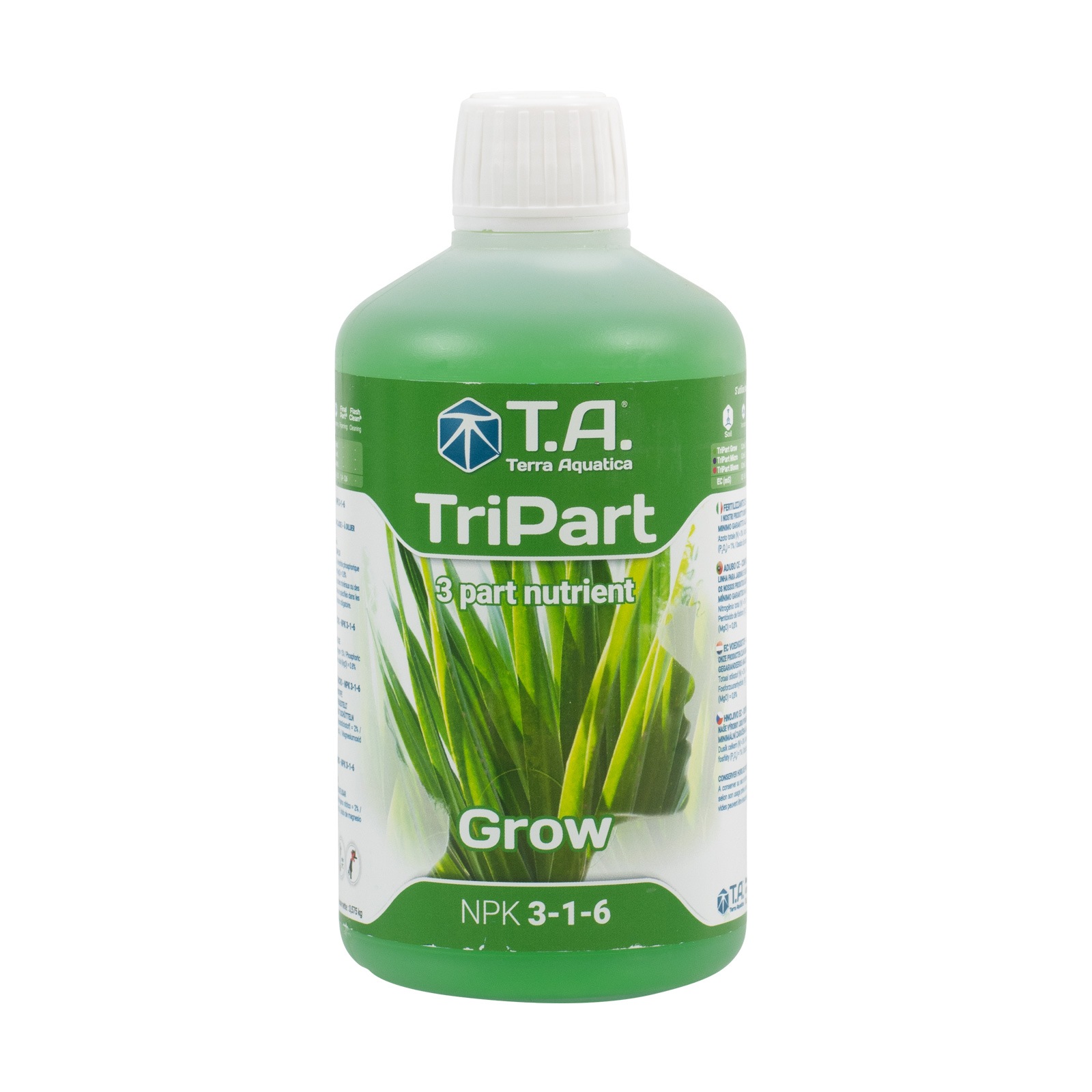 Terra Aquatica トリパート グロウ (TriPart Grow) 構造強化・根張り促進用 液体肥料 500ml ~ 10L