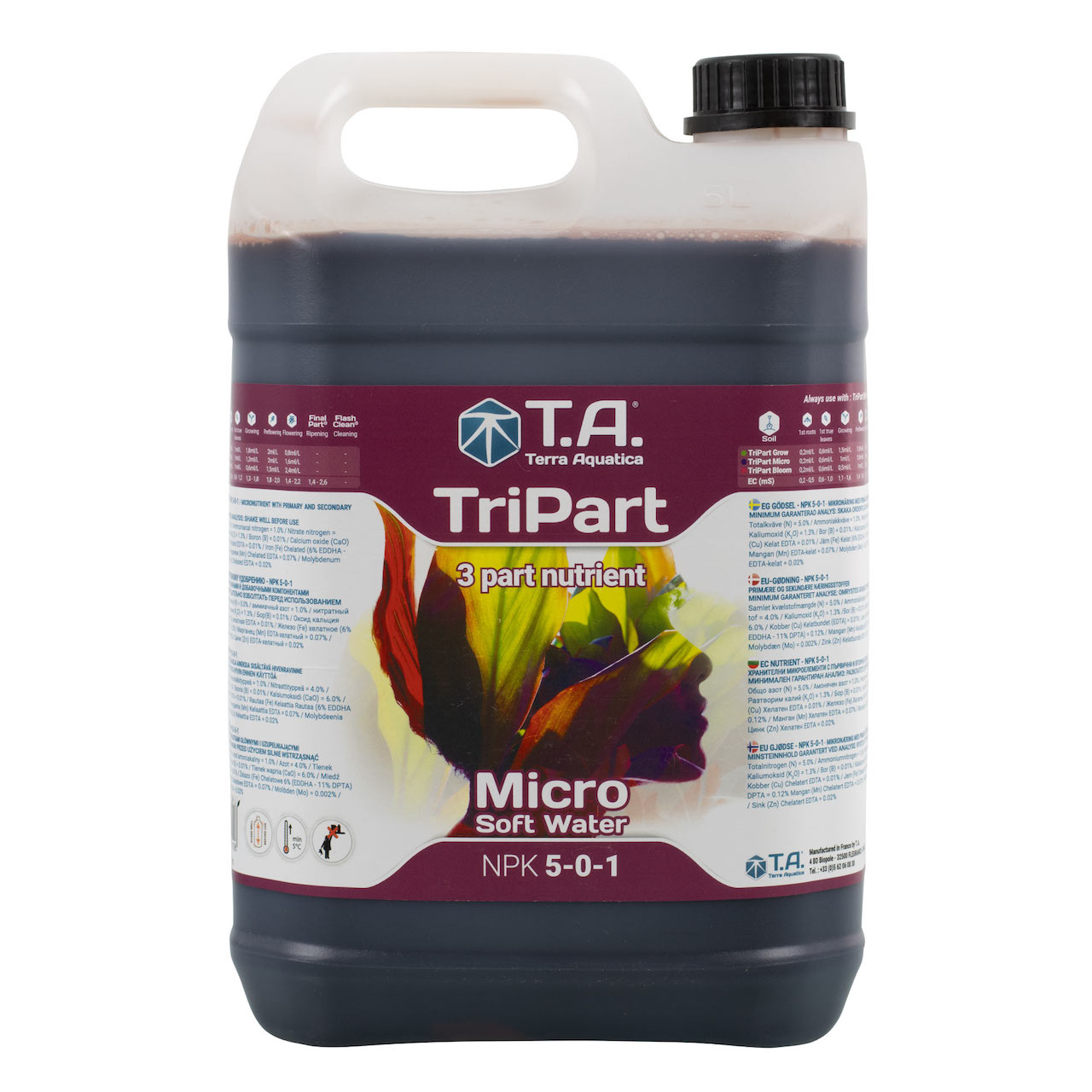 Terra Aquatica トリパート マイクロ (TriPart Micro) 栄養バランスを支える中核液体肥料 500ml~10L