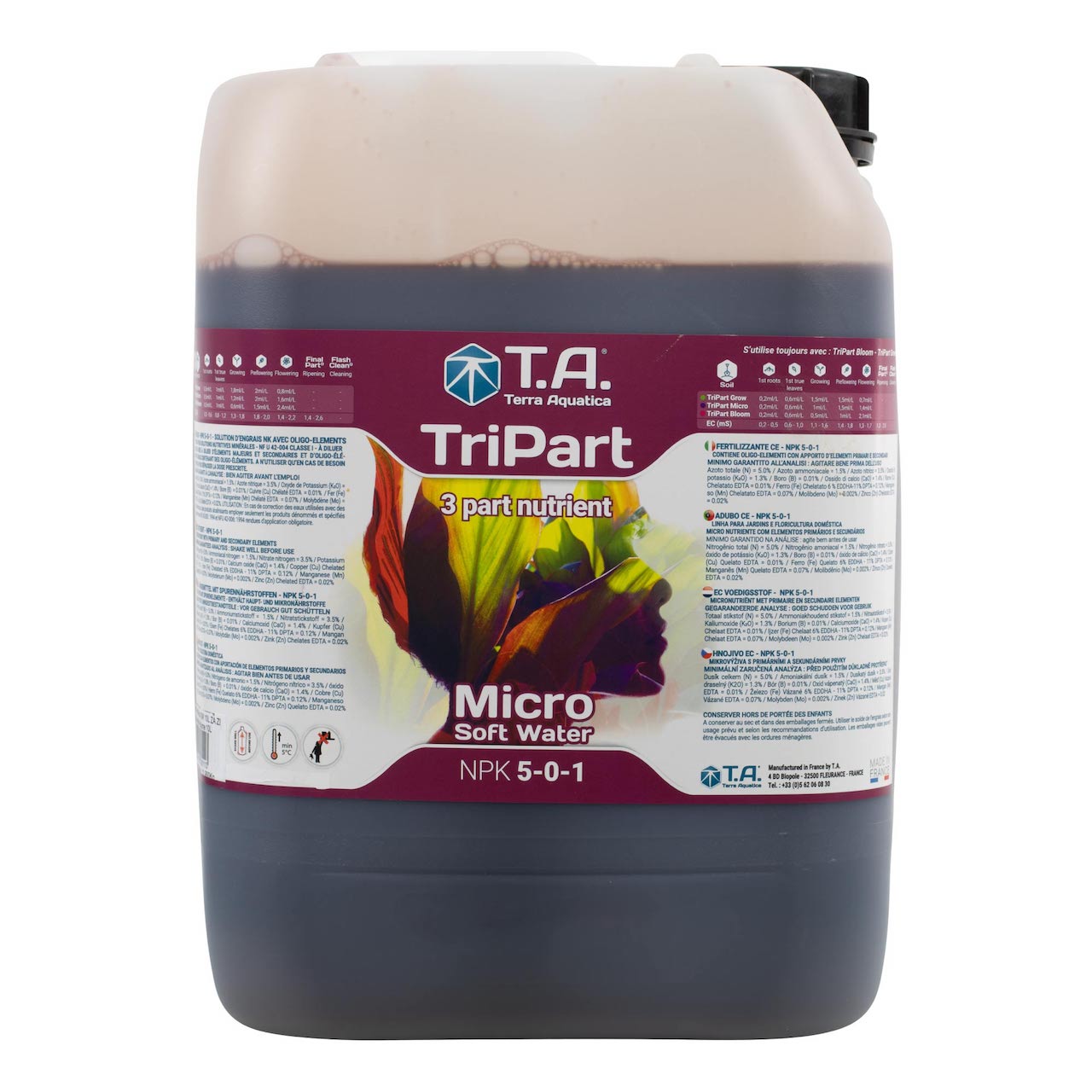 Terra Aquatica トリパート マイクロ (TriPart Micro) 栄養バランスを支える中核液体肥料 500ml~10L