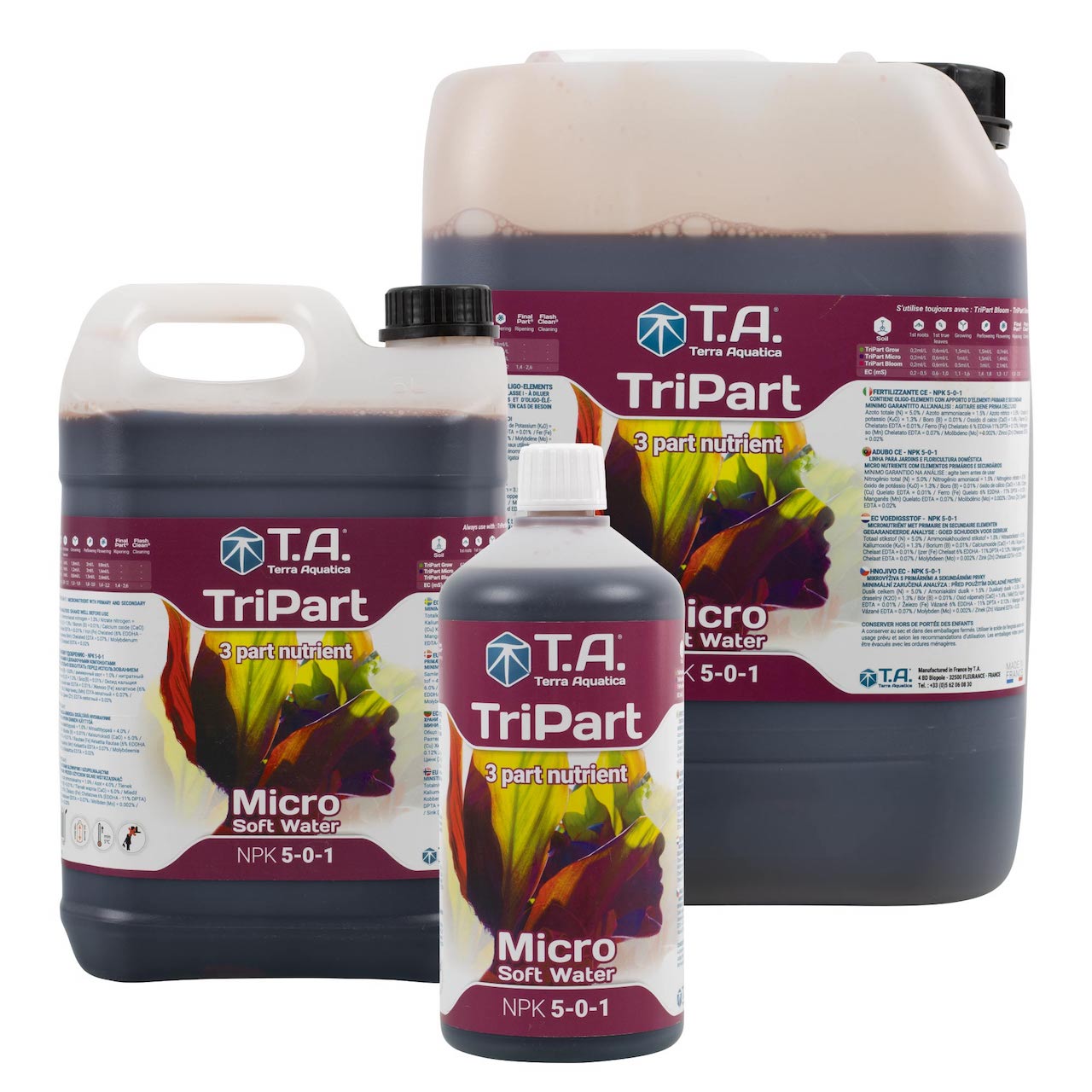 Terra Aquatica トリパート マイクロ (TriPart Micro) 栄養バランスを支える中核液体肥料 500ml~10L