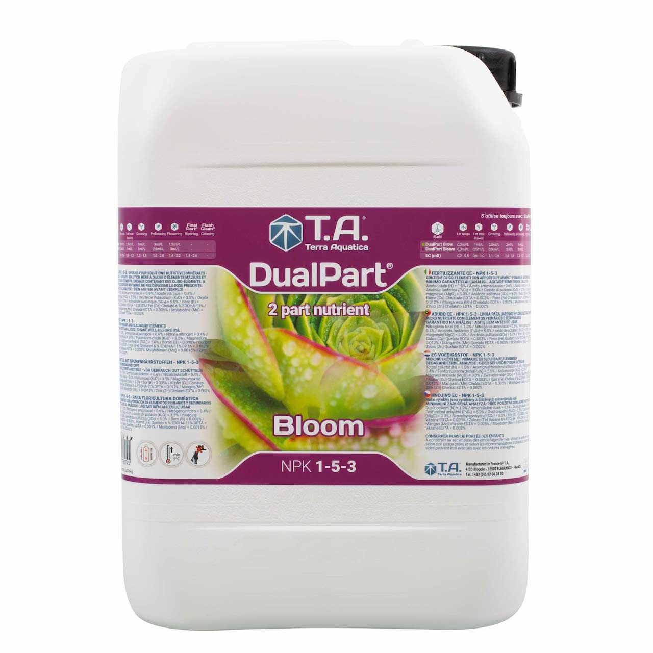 Terra Aquatica デュアルパート ブルーム (DualPart Bloom) 高収量開花・果実促進用 液体肥料 1L ~ 10L