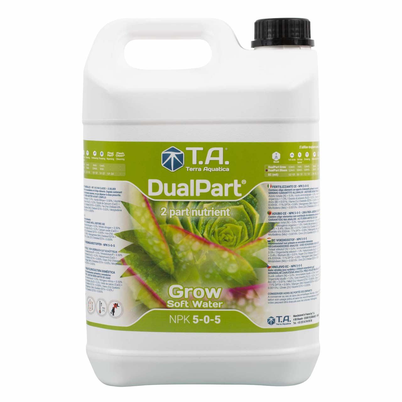 Terra Aquatica デュアルパート グロウ (DualPart Grow) 成長初期の根張りと栄養供給に優れた液体肥料 1L ~ 10L