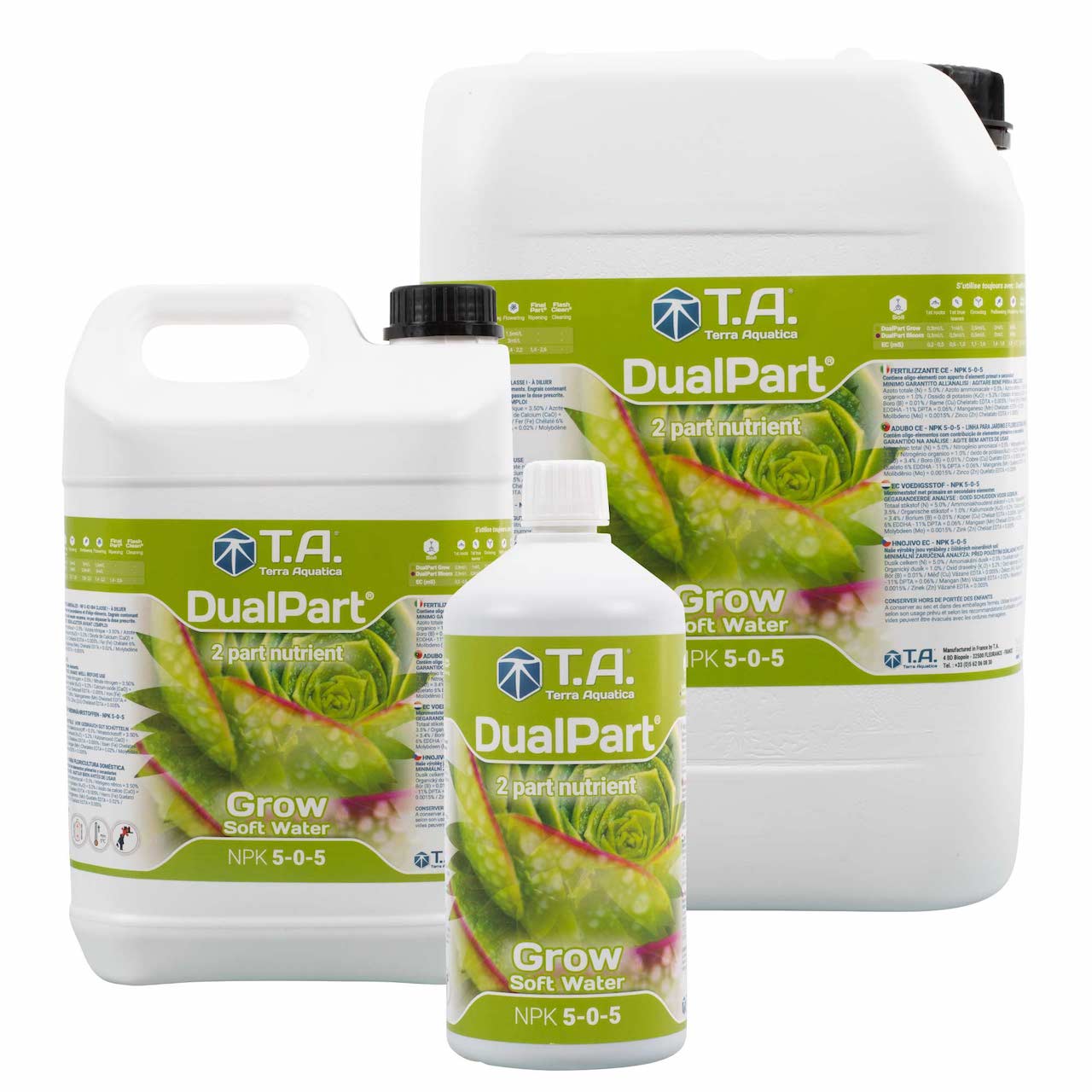 Terra Aquatica デュアルパート グロウ (DualPart Grow) 成長初期の根張りと栄養供給に優れた液体肥料 1L ~ 10L
