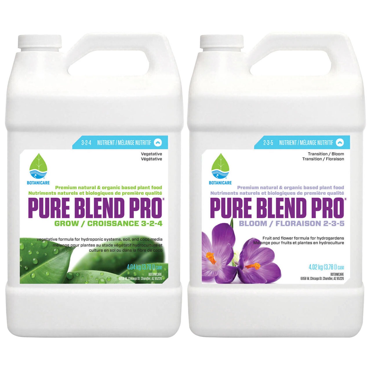 Botanicare ピュアブレンドプロ グロー ブルーム セット PureBlend Pro Grow Bloom Set