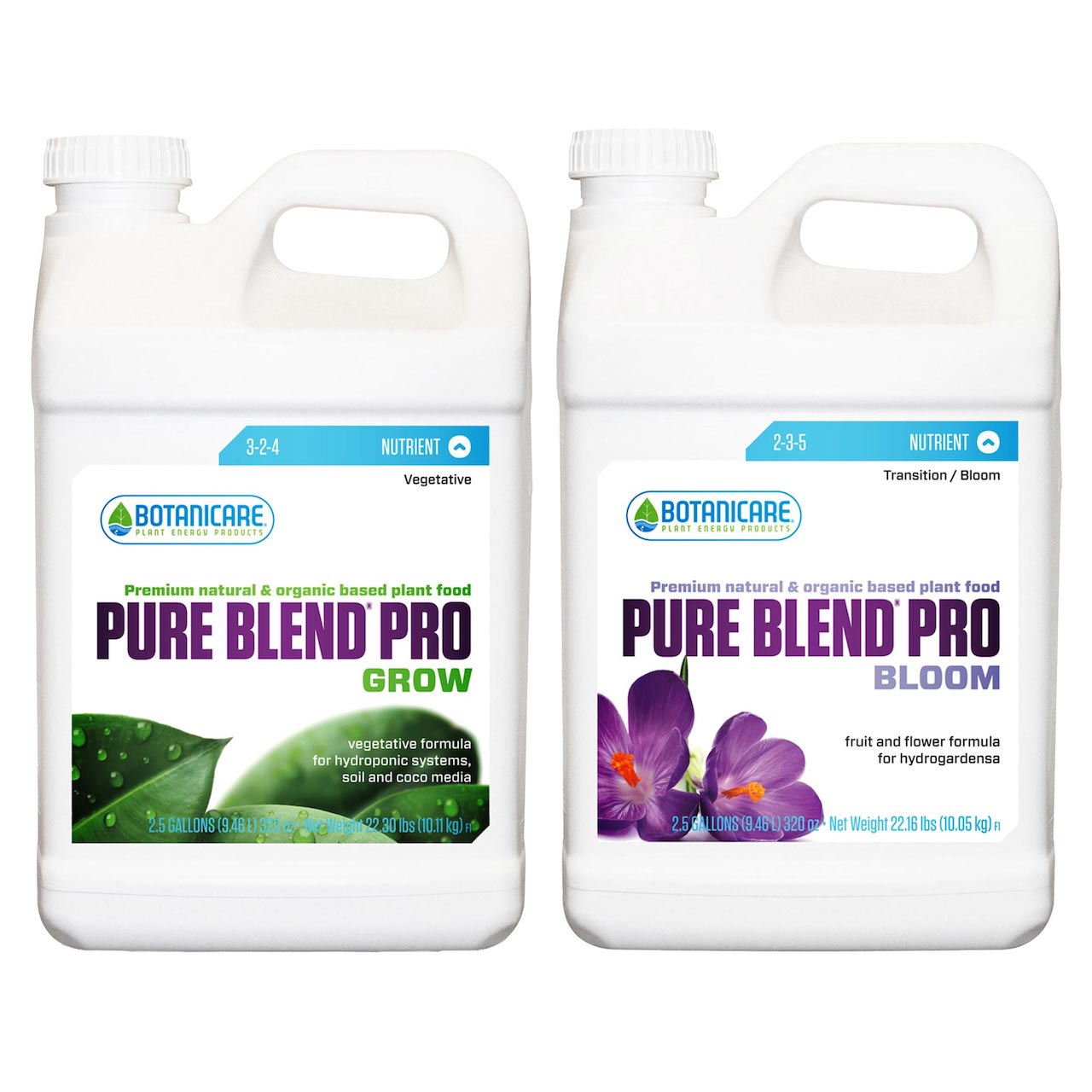 Botanicare ピュアブレンドプロ グロー ブルーム セット PureBlend Pro Grow Bloom Set