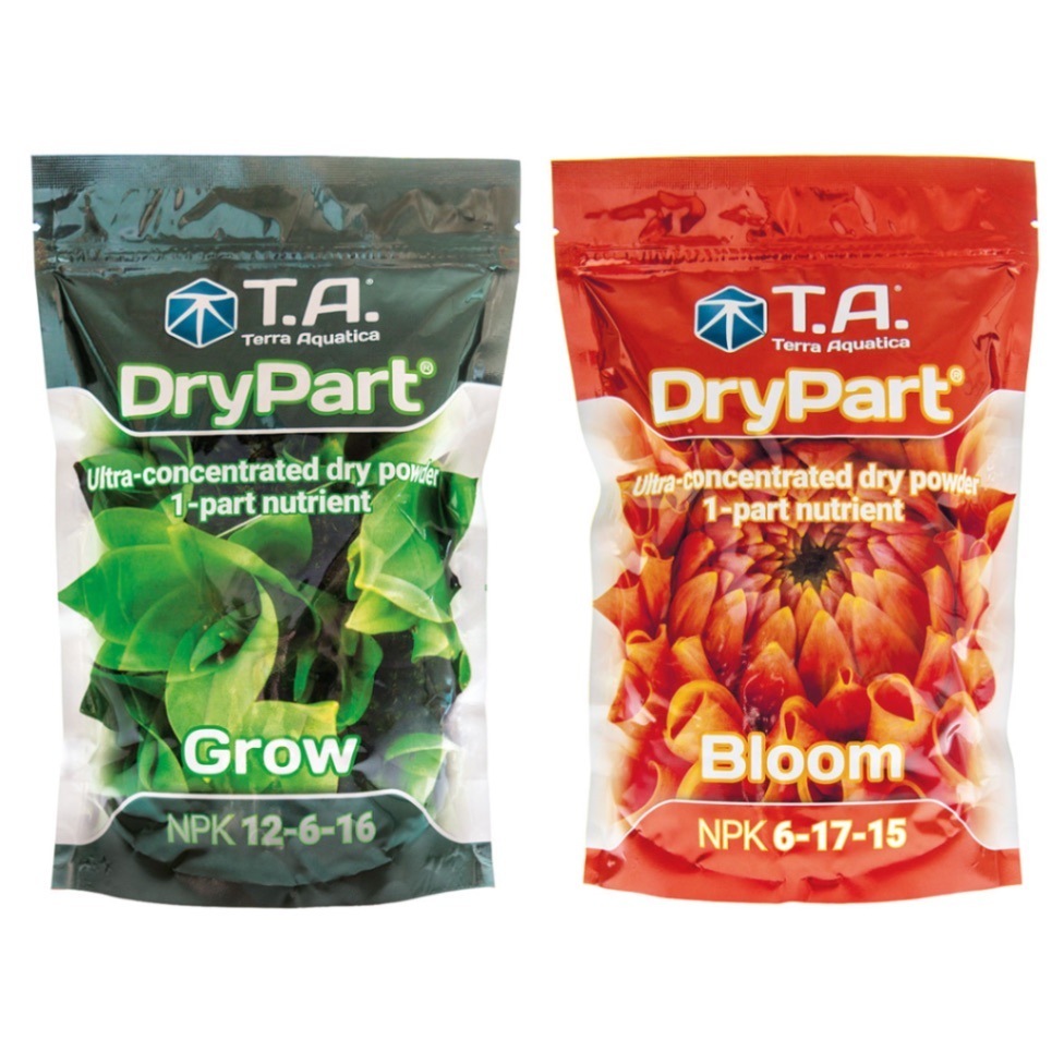 Terra Aquatica ドライパート シリーズ（DryPart Series） 完全粉末型・持ち運び便利な1パート栄養セット 1kg