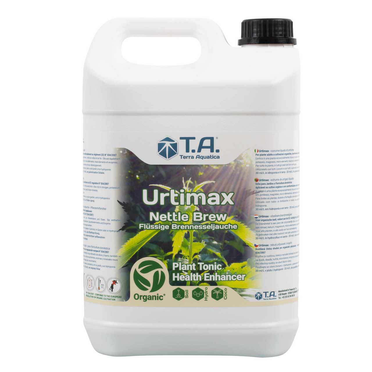 Terra Aquatica アルティマックス (Urtimax) クロロシス対策・微量栄養補給用 イラクサ抽出液 1L ~ 5L