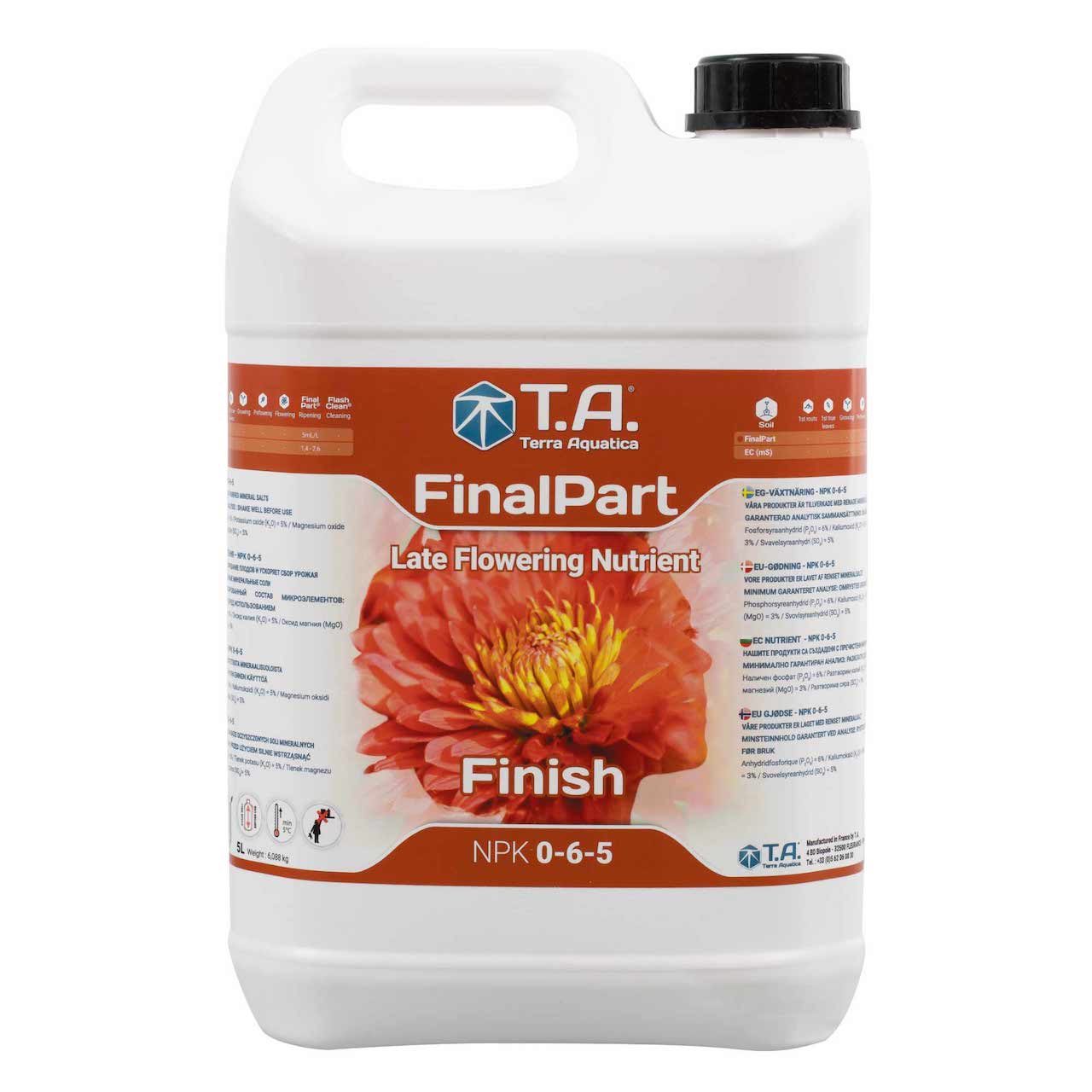 Terra Aquatica ファイナル パート (FinalPart) 開花最終段階の熟成促進肥料 1L ~ 10L