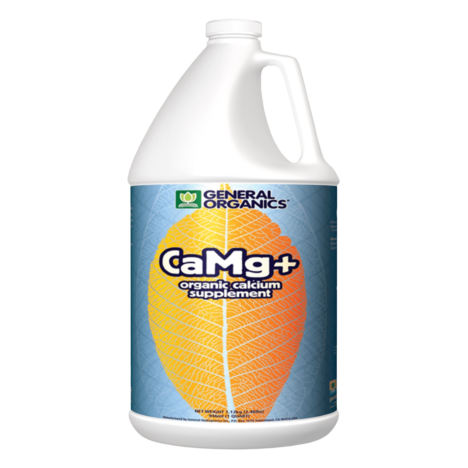 General Organics シーエーエムジープラス (CaMg+) 有機カルシウム・マグネシウム補給剤 946ml ~ 3.78L