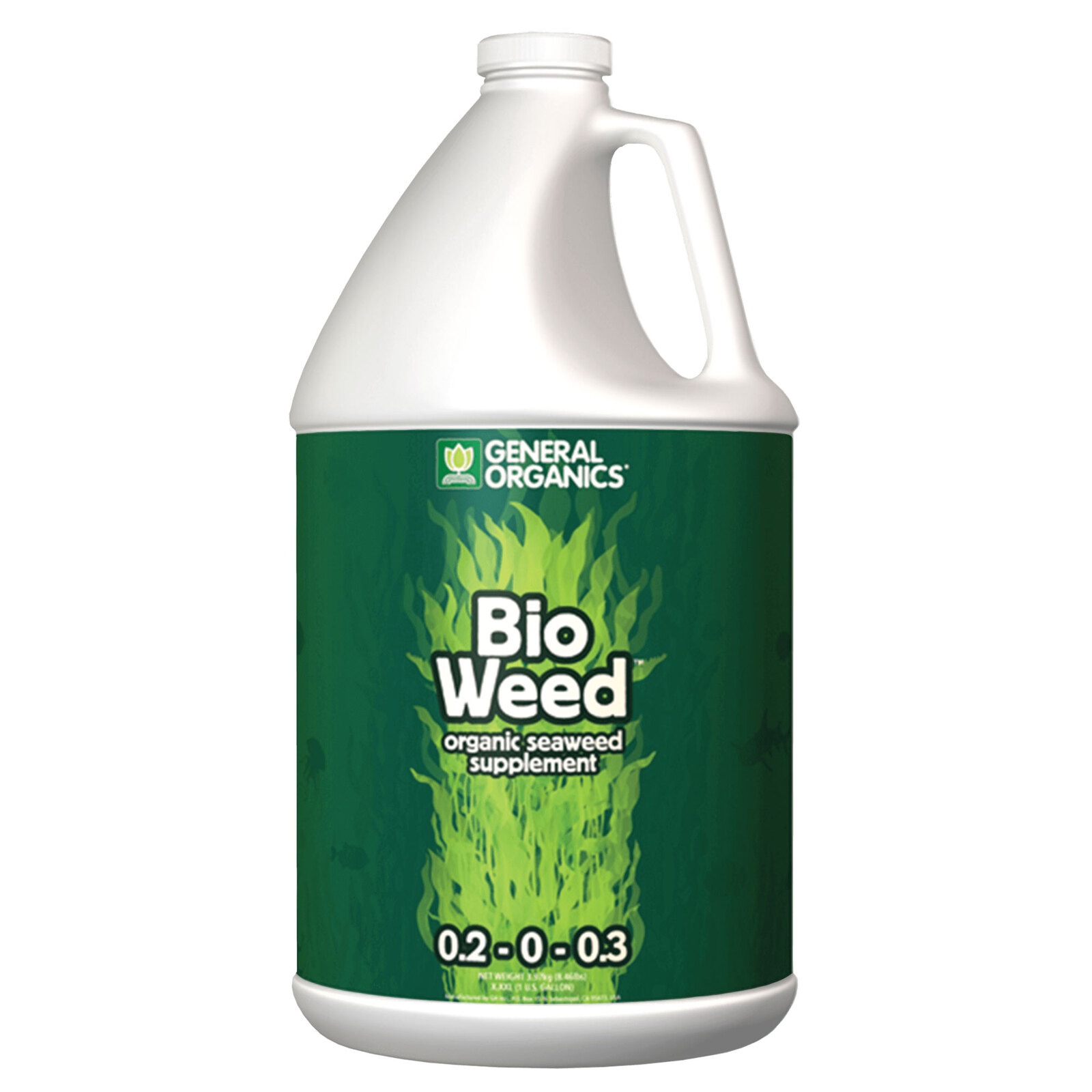 General Organics ビオウィード (BioWeed) 海藻ケルプ100%由来で活力を高める天然抽出液 946ml ~ 3.78L