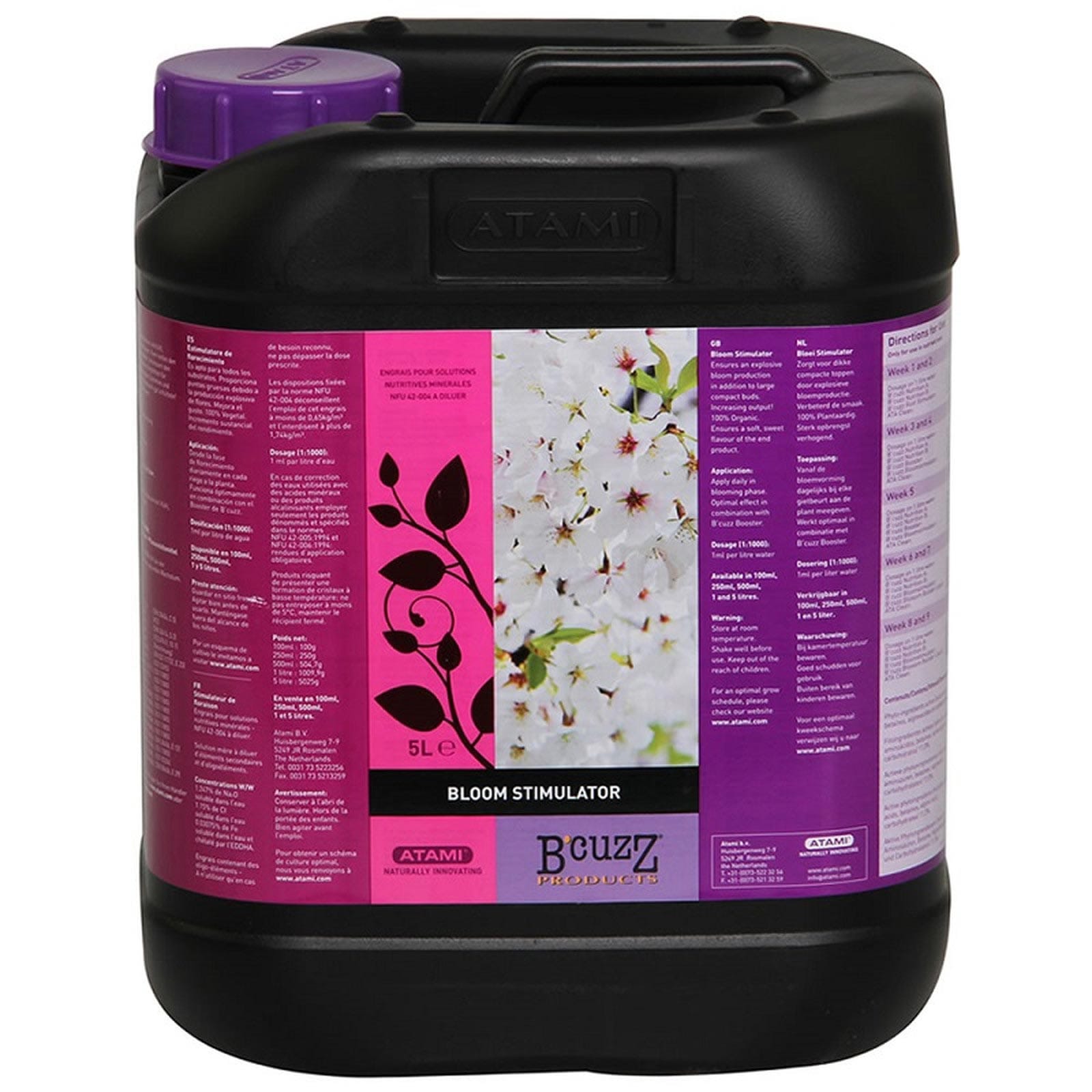 Atami B'Cuzz Bloom ビーカズ ブルーム(オーガニック開花促進剤)