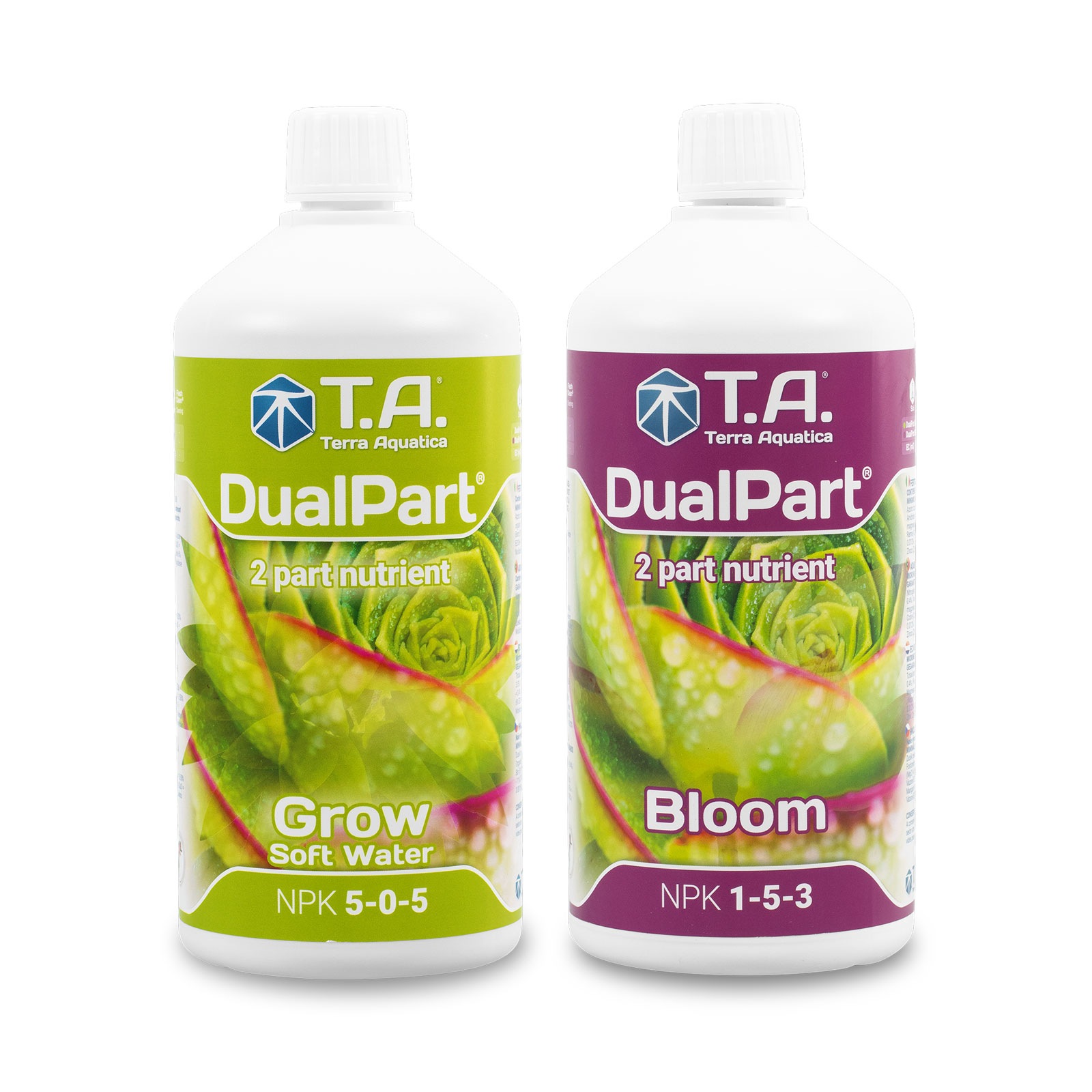 Terra Aquatica デュアルパート (DualPart) NASAの元技術者設計の2パート液体肥料セット 1L ~ 10L