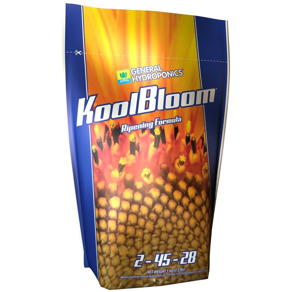 General Hydroponics ドライ クールブルーム (Dry KoolBloom) 開花後期の収量を高める高濃度粉末肥料 113g ~ 7.2kg