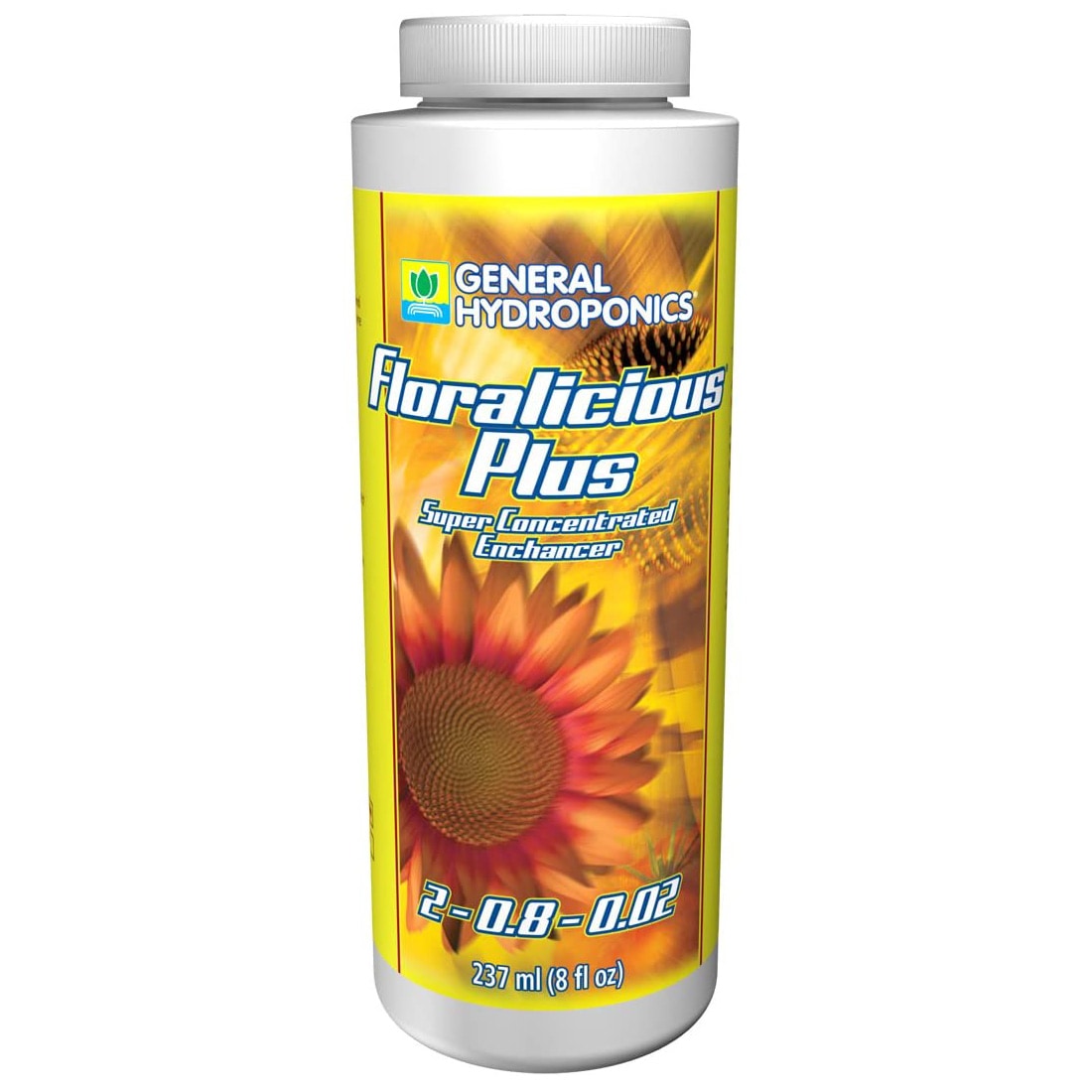 General Hydroponics フローラリシャス プラス (Floralicious Plus) 植物代謝と香りを高める高濃縮活力剤 30ml ~ 3.78L