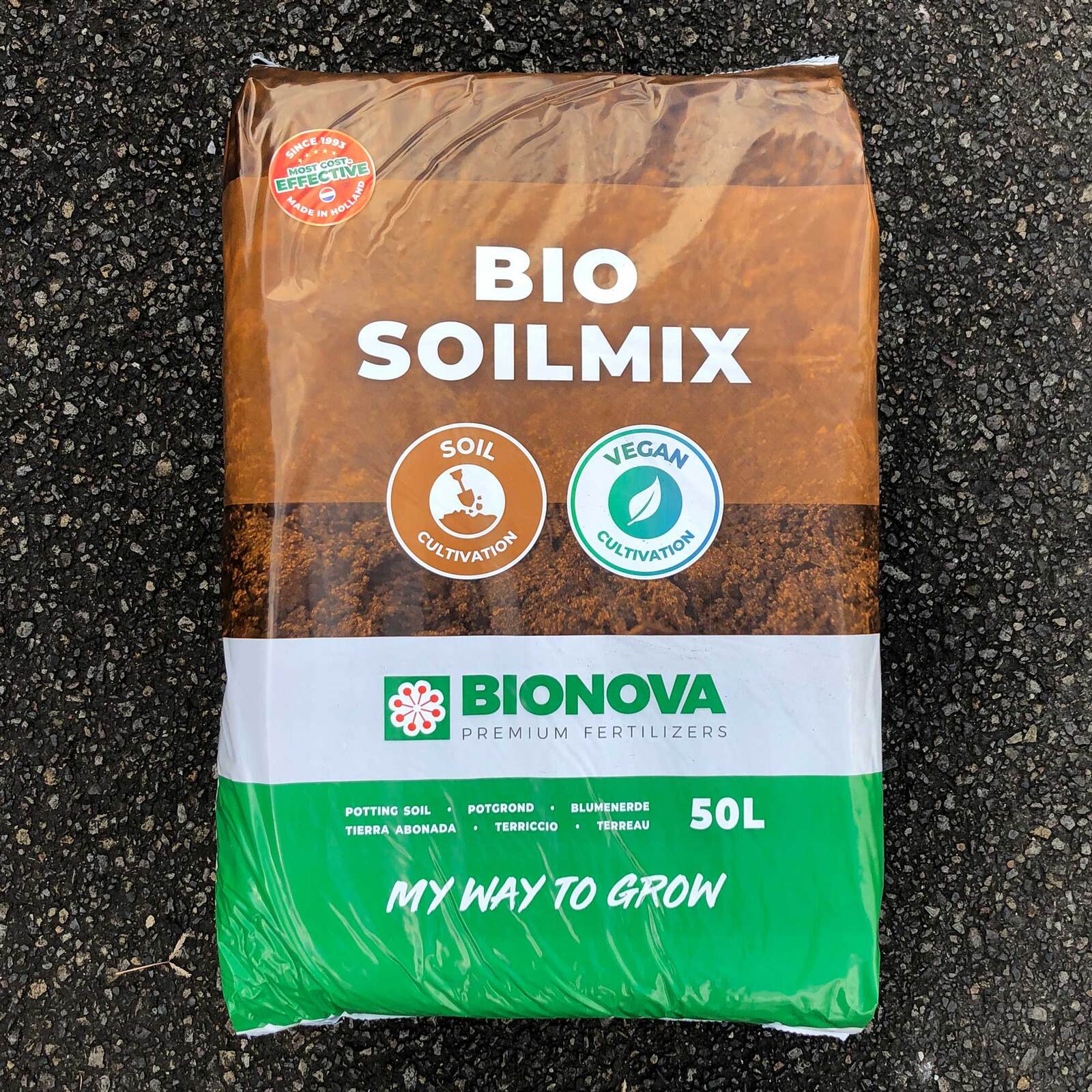 Bionova Bio Soilmix ビーガン・ライトミックス 培養土 50L