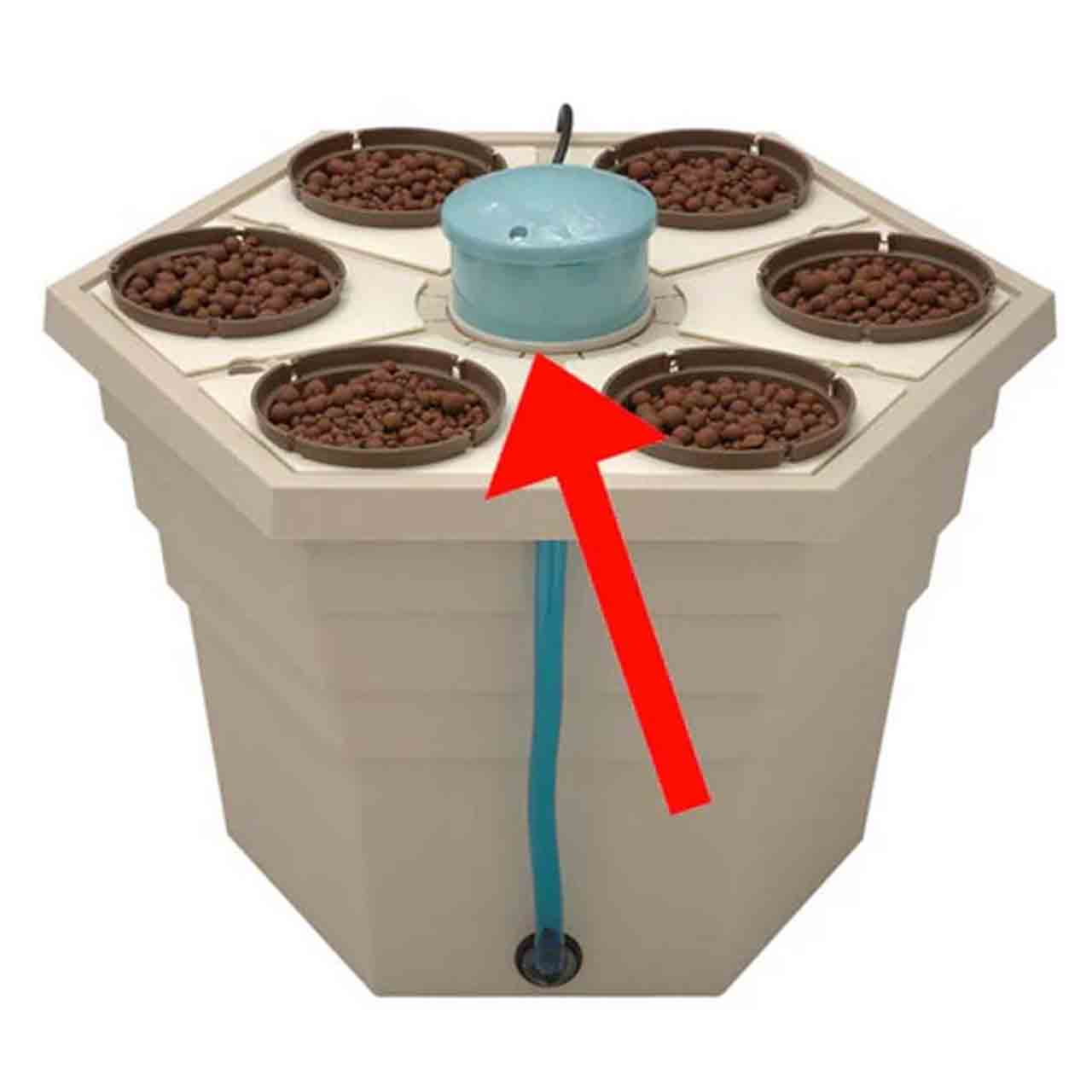 General Hydroponics RainForest Vortex Sprayer用ブーツ