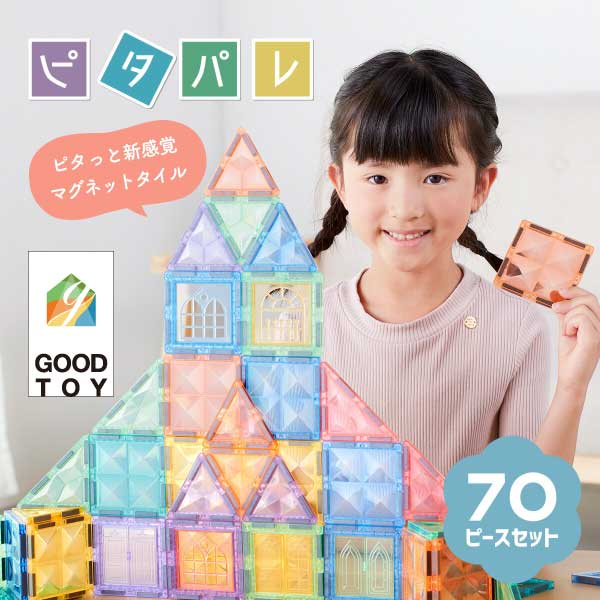 グッド・トイ2026受賞】ピタパレ マグネット ブロック ベーシック