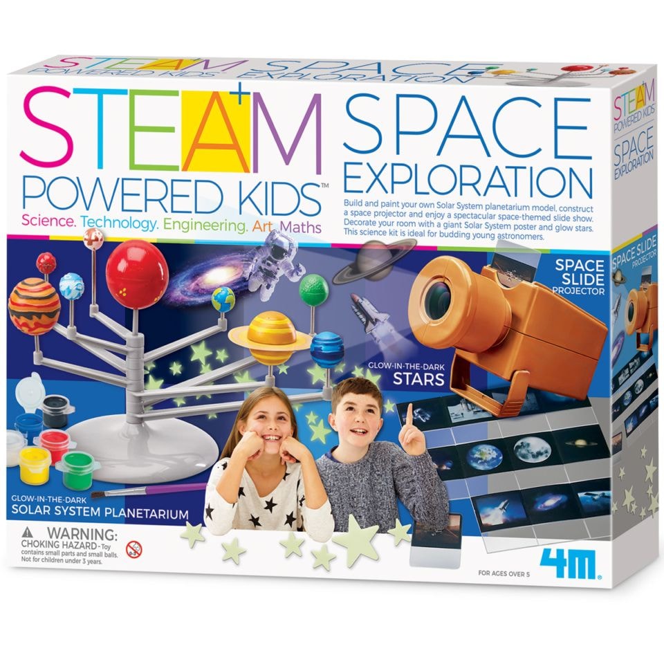 宇宙探検セット/STEAM(ステム)教育 [ 4M/フォーエム 工作セット・実験キット ] 図化工作 自由研究