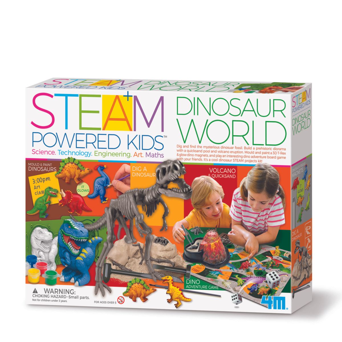 恐竜ワールドスペシャルセット/STEAM(ステム)教育 [ 4M/フォーエム 工作セット・実験キット ] 図画工作 自由研究