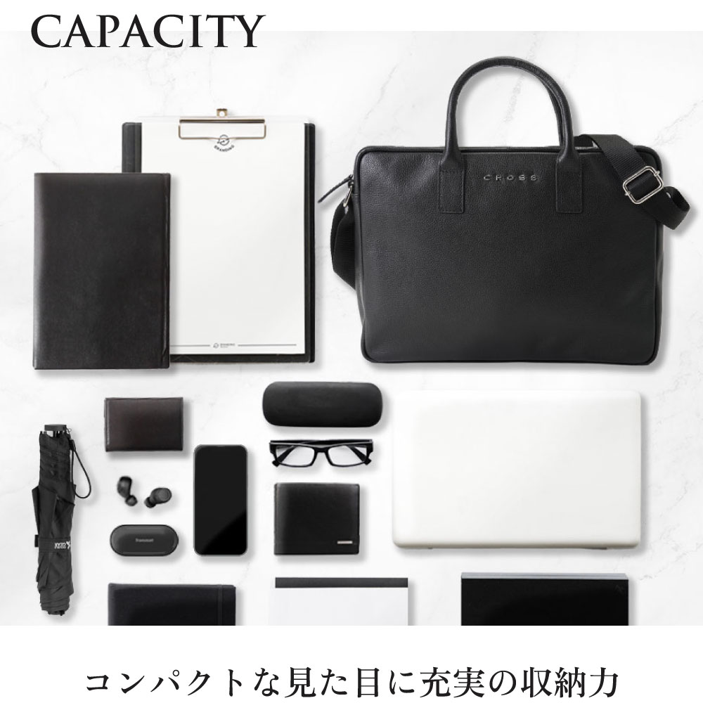 CROSS クロス レザーコレクション ビジネスバック 本革｜ 14インチ通勤 社会人
