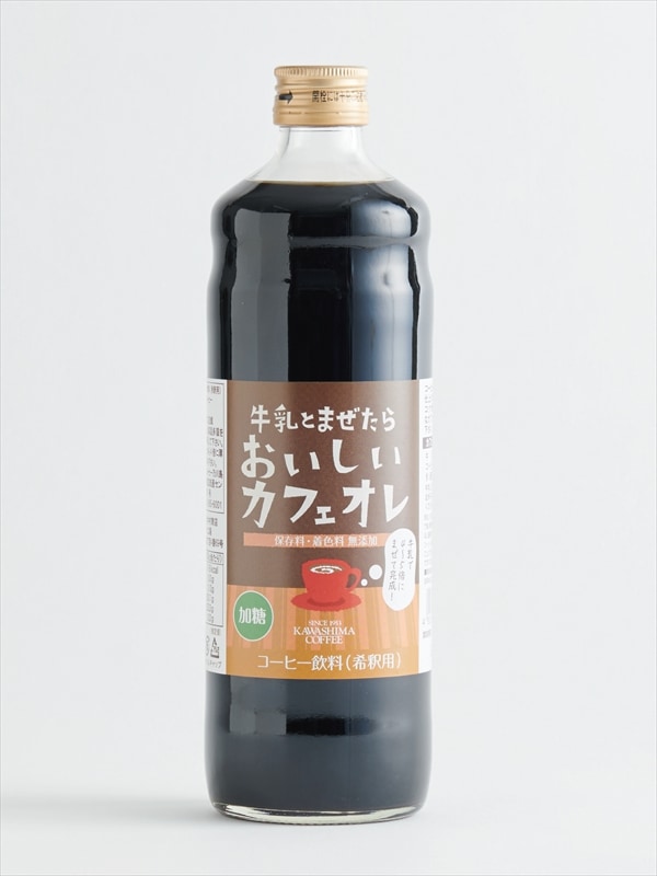 牛乳とまぜたらおいしいカフェオレ加糖 600ml