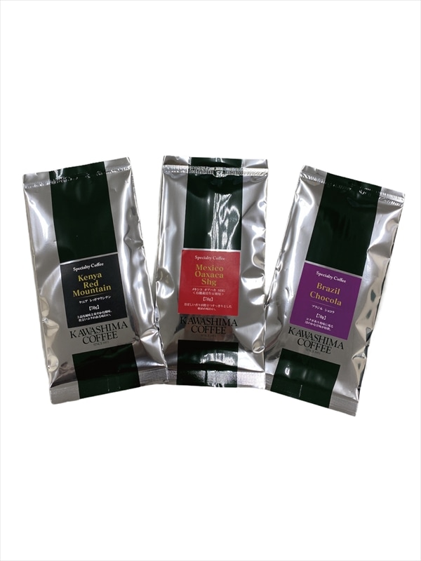 【送料無料】 スペシャルティーコーヒー3種お試しセットB 180g(60g×3種)