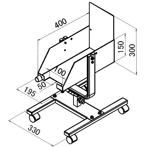 コッくんトーユ 業務用ストーブ18Lスタンドセット｜灯油ポリタンク用