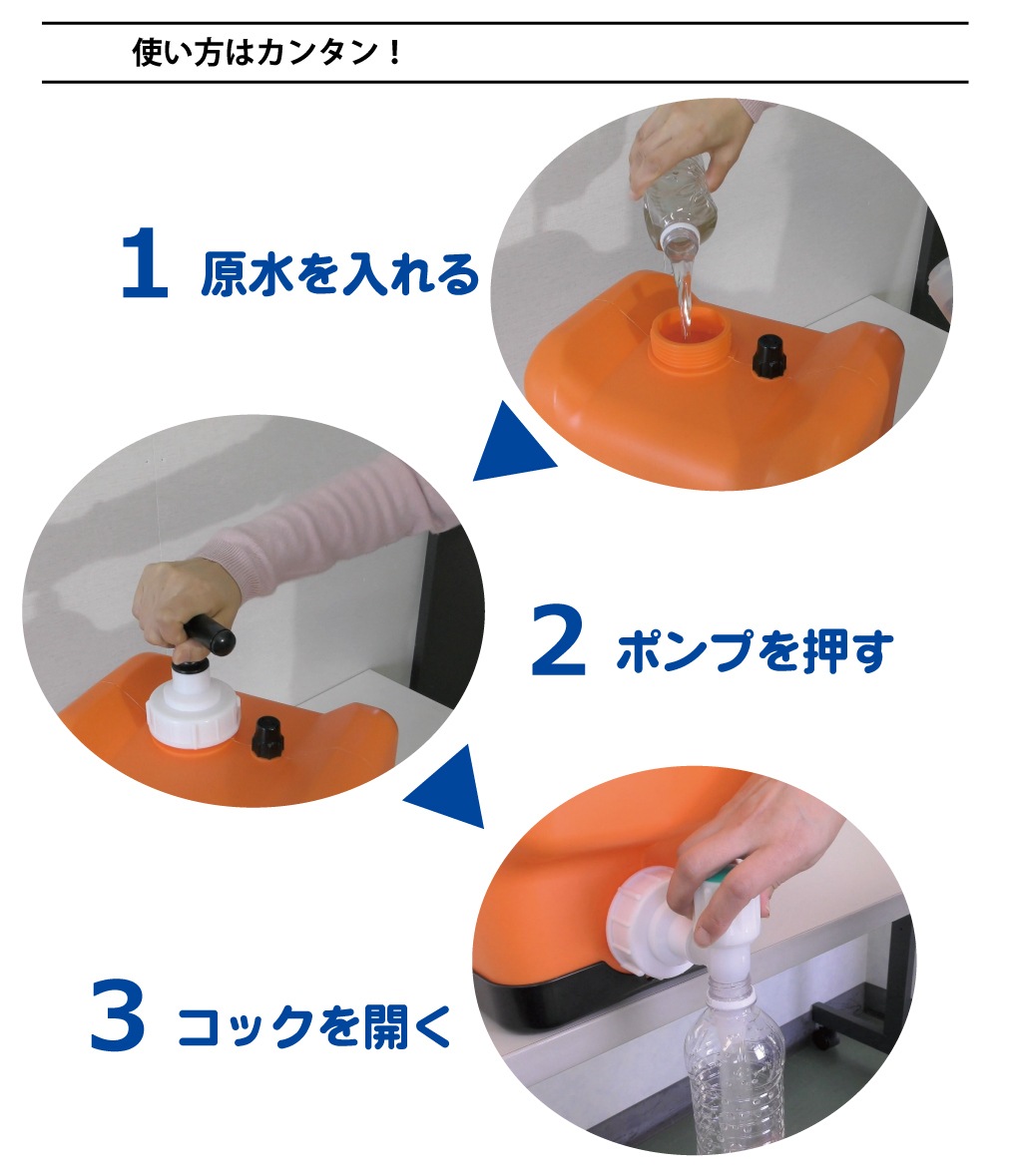 ミヤサカ工業 非常用浄水器「コッくん飲めるゾウ ミニ・スリム」交換用フィルター 飲めるゾウミニ | 非常用浄水器「飲めるゾウミニ／スリム