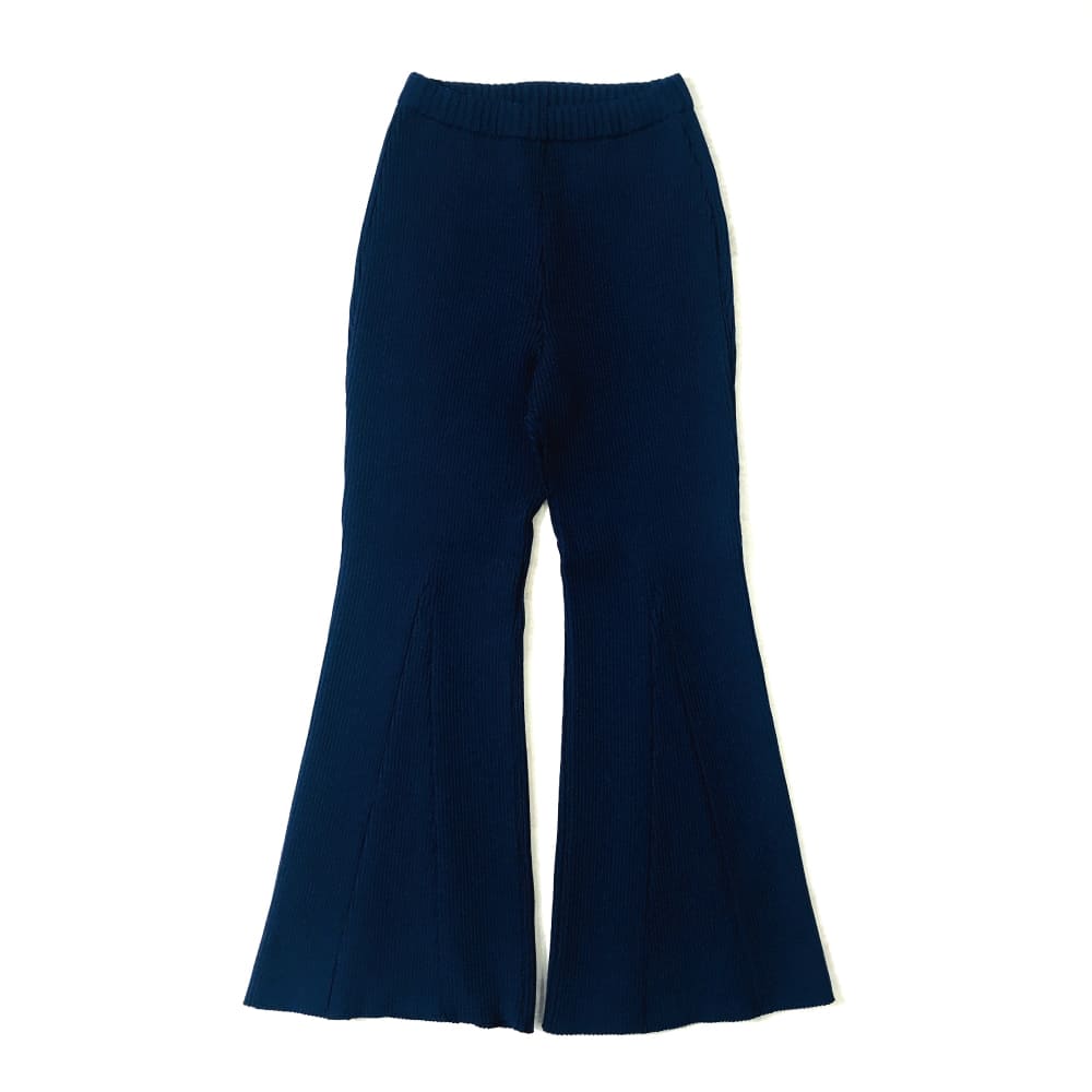 【SALE】AKIRANAKA(アキラナカ) Flare knit pants