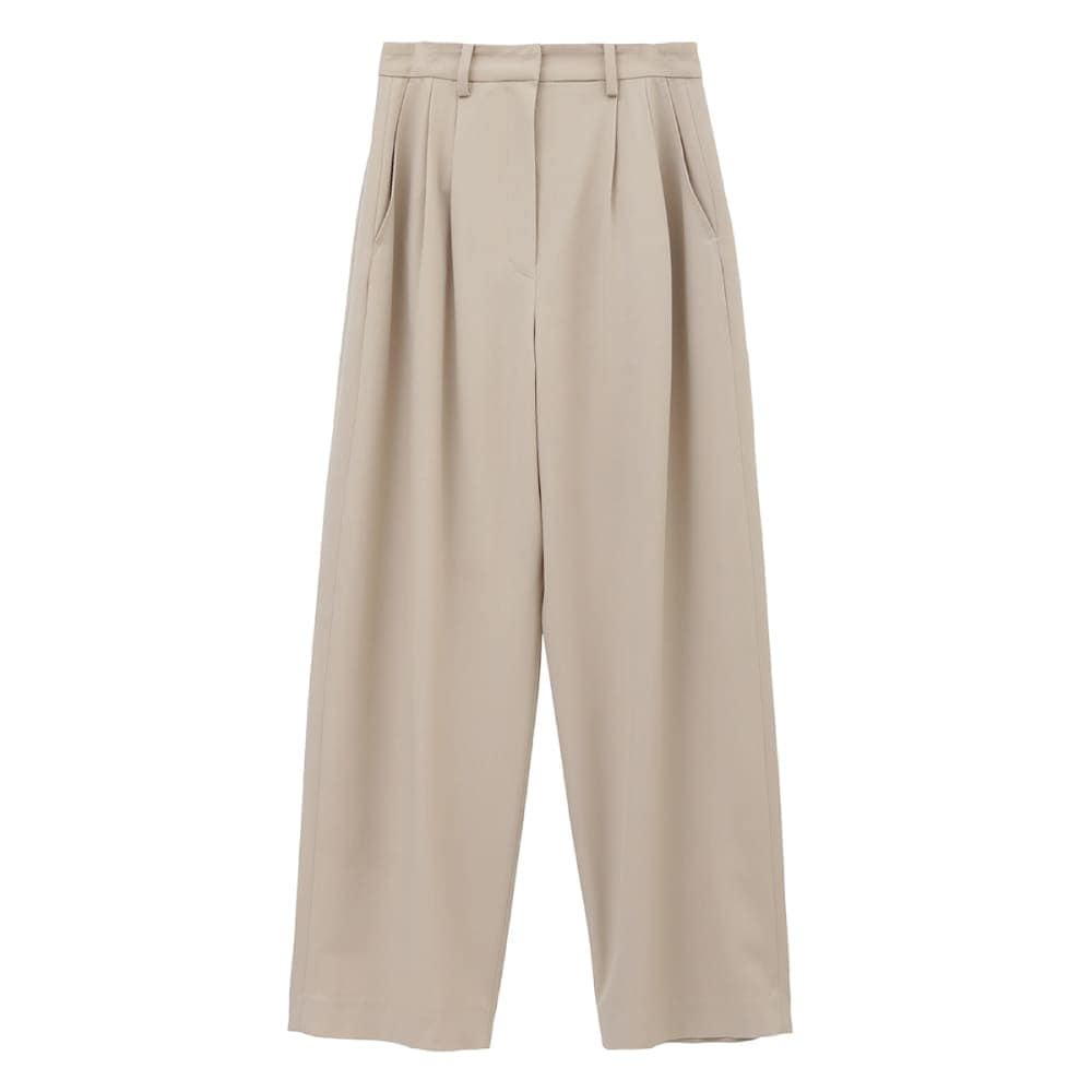CLANE(クラネ) BASIC TUCK PANTS