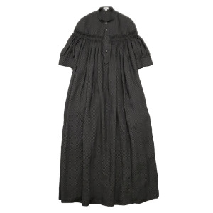 SALEScye() Printed Linen Tuck Dress
