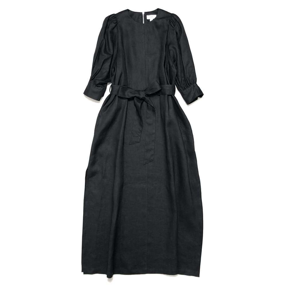 SALE】HYKE(ハイク) LINEN SMOCKED MAXI DRESS - COLDBECK ONLINE