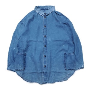 Porter Classic(ݡ饷å) INDIGO LINEN SHIRT JACKET