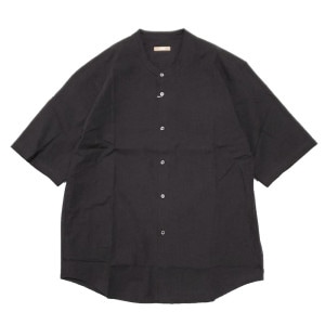 LAMOND() BAND COLLAR CHAMBRAY SHIRTS JACKET