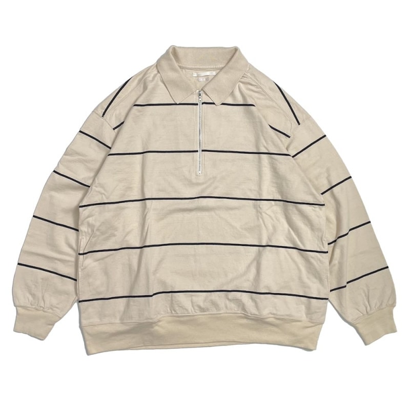 blurhms(֥顼ॹ) C/NAPP Border Collared Harf-zip