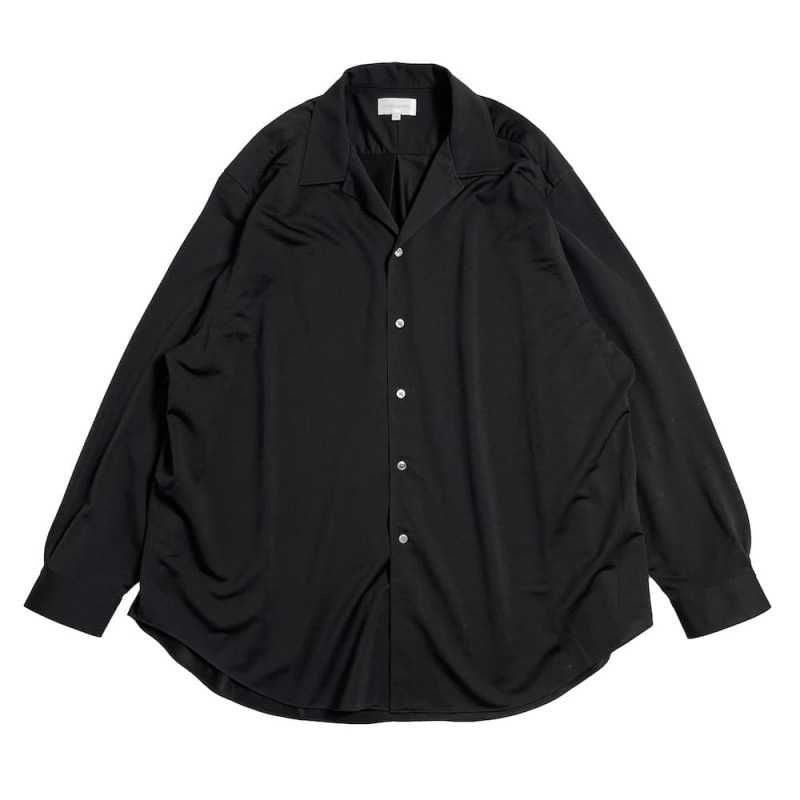 KANEMASA(ͥޥ) 46G Atmosphere Silk Blend Open Collar Shirt