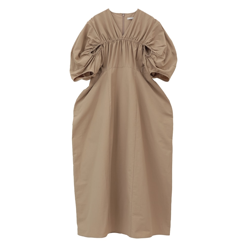 【SALE】CLANE(クラネ) CROSSING GATHER ONEPIECE