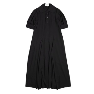 ENFOLD(ե) SQUARE-SLEEVES DRESS